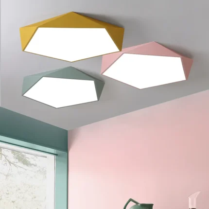 Nordic Bedroom Lamp Macaron Color